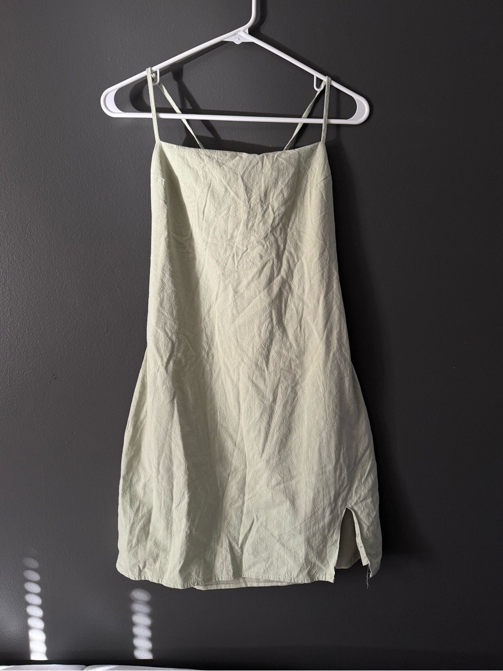 Nasty gal mint Green Spaghetti Strap Slip Dress